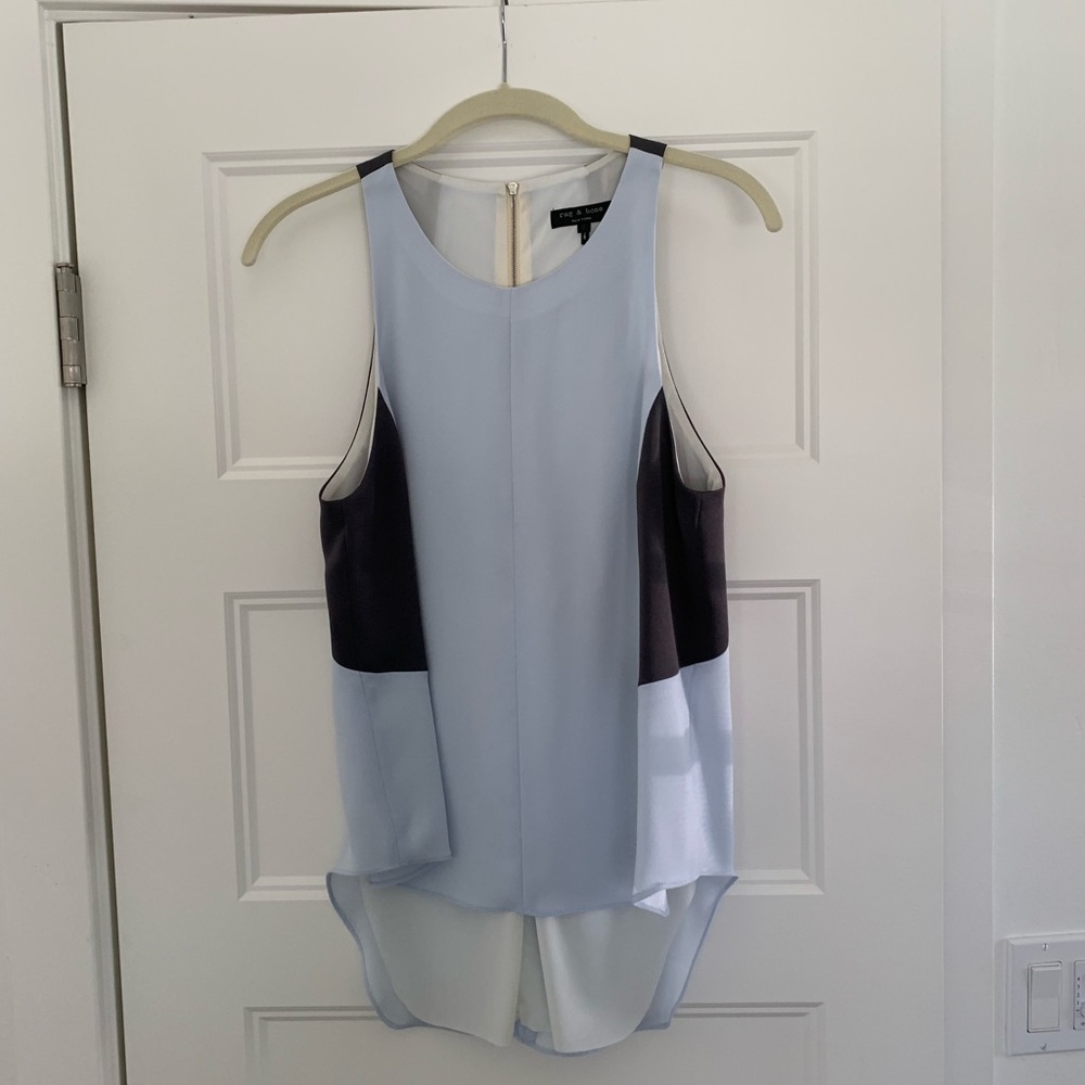 Rag and Bone Hi-Low Tank Top, Size: S